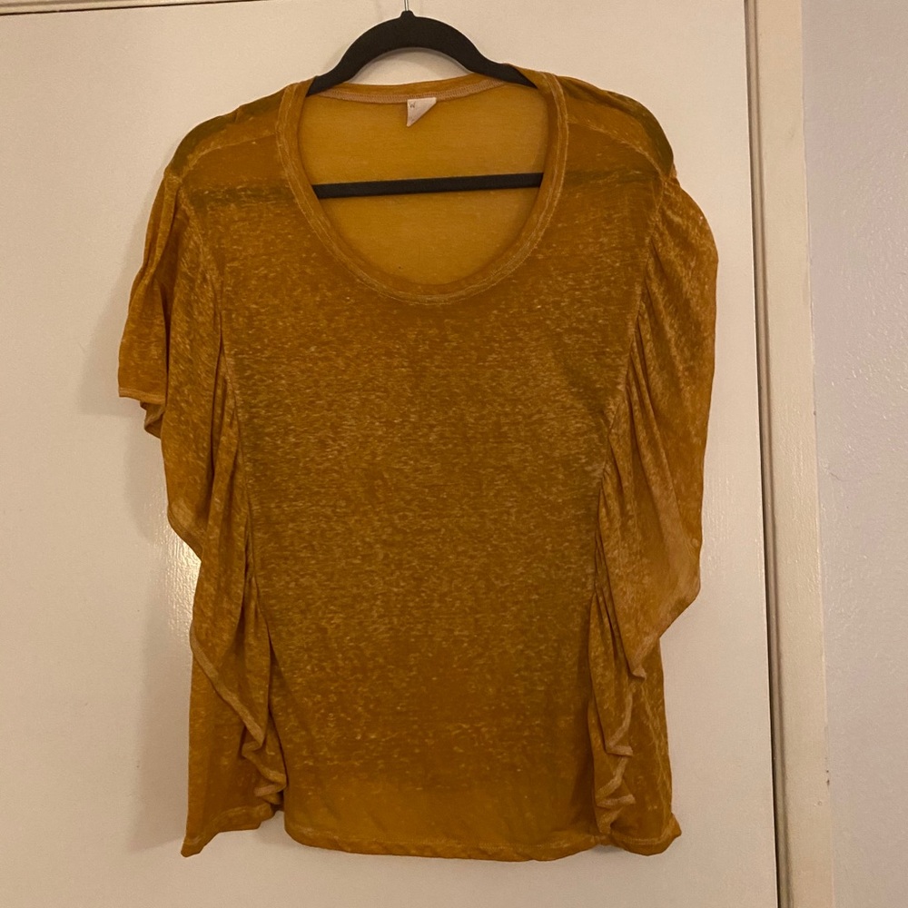 Mustard Yellow Top